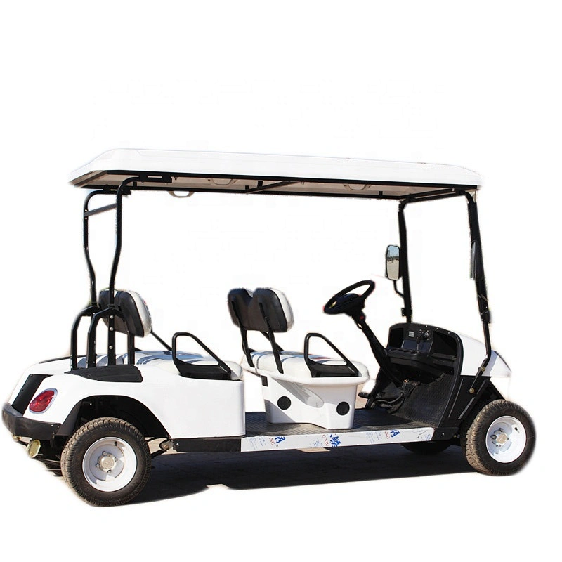 tourist attraction electric car airport hotel reception car 4 seater electric powered golf cart