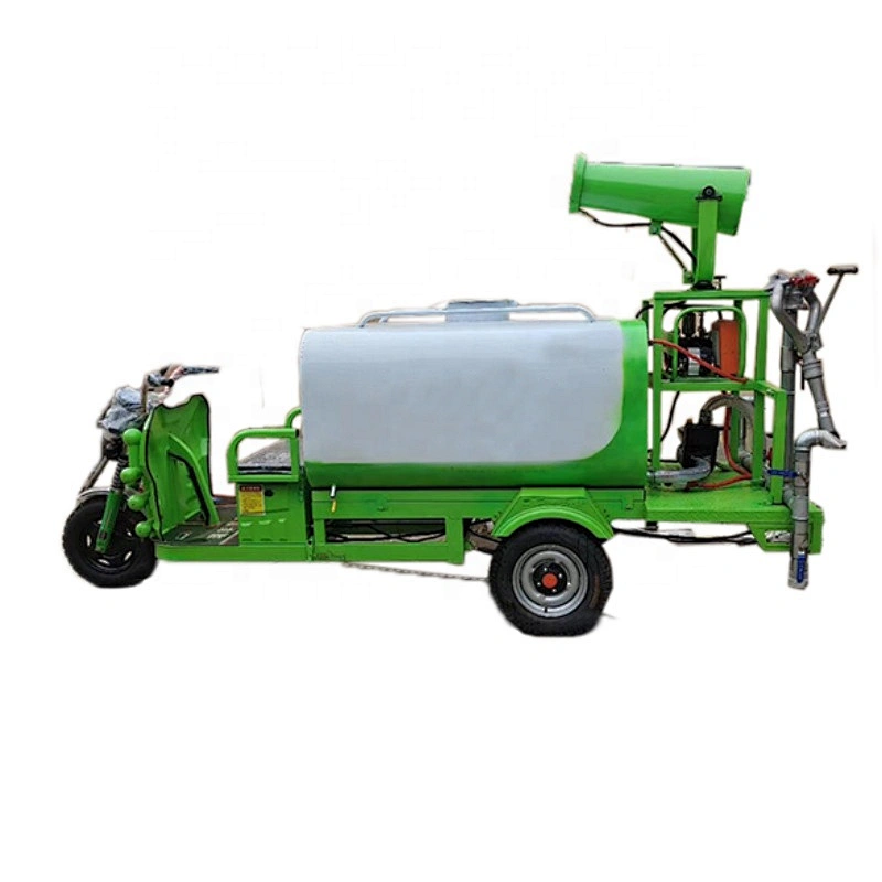 Direct supply of multi-functional electric three-wheel sprinkle landscaping property cleaning small electric fog gun