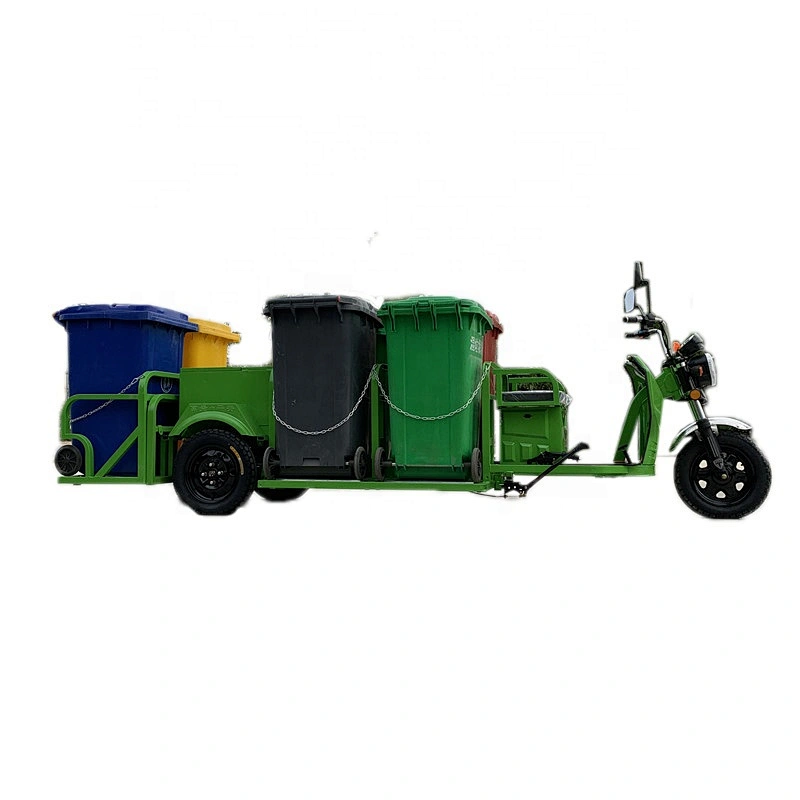 environmental protection electric garbage tricycle dump truck high power endurance remote loading truck tricycle