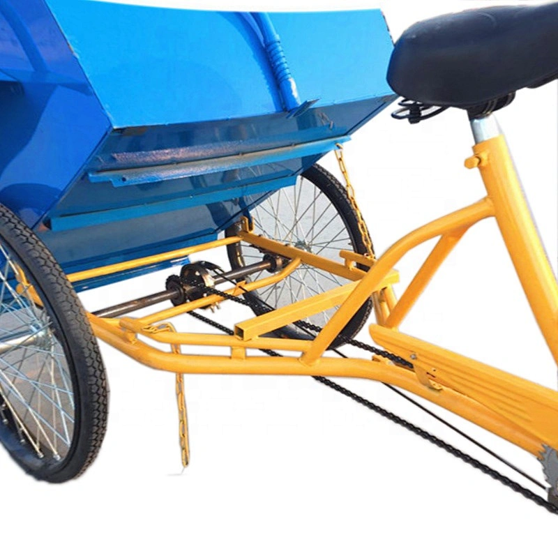 Factory direct human sanitation tricycle pedals tricycle cleaning truck wholesale price