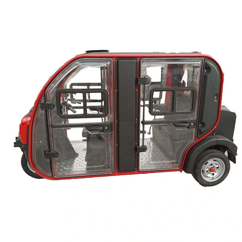 china cargo tricycle three-Wheeled Motorcycle Rickshaw Fully Enclosed Cargo tricycle electric