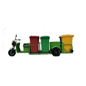 environmental protection electric garbage tricycle dump truck high power endurance remote loading truck tricycle