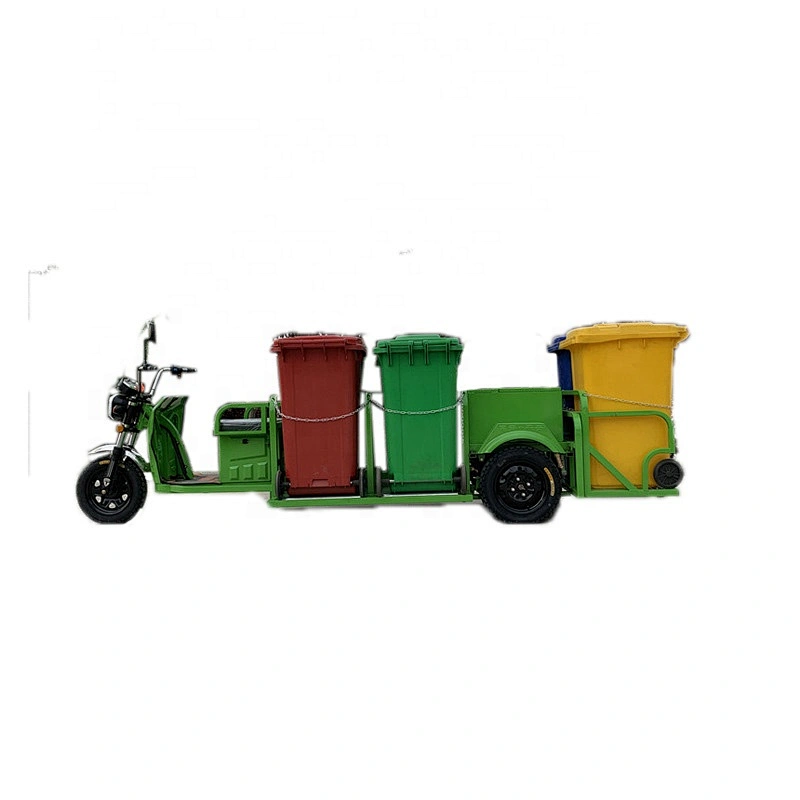 environmental protection electric garbage tricycle dump truck high power endurance remote loading truck tricycle