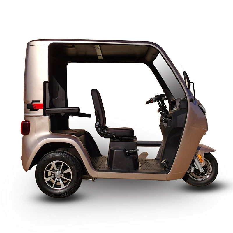 electric tricycle cargo tricycle 3 Wheel Motorcycle semi closed Rickshaw