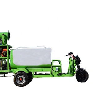 Direct supply of multi-functional electric three-wheel sprinkle landscaping property cleaning small electric fog gun