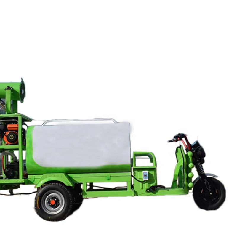 Direct supply of multi-functional electric three-wheel sprinkle landscaping property cleaning small electric fog gun
