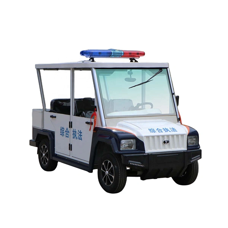 4 seat electric patrol car Comprehensive law enforcement vehicle 4 wheeler city management
