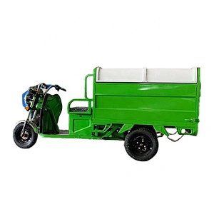 box-type sanitation vehicle small road garbage collector residential property cleaning tricycle electric garbage truck