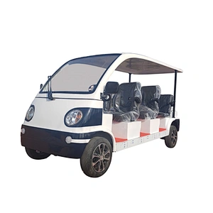 manufacturers supply electric patrol car house reception car scenic spot 6 police blue electric sightseeing car