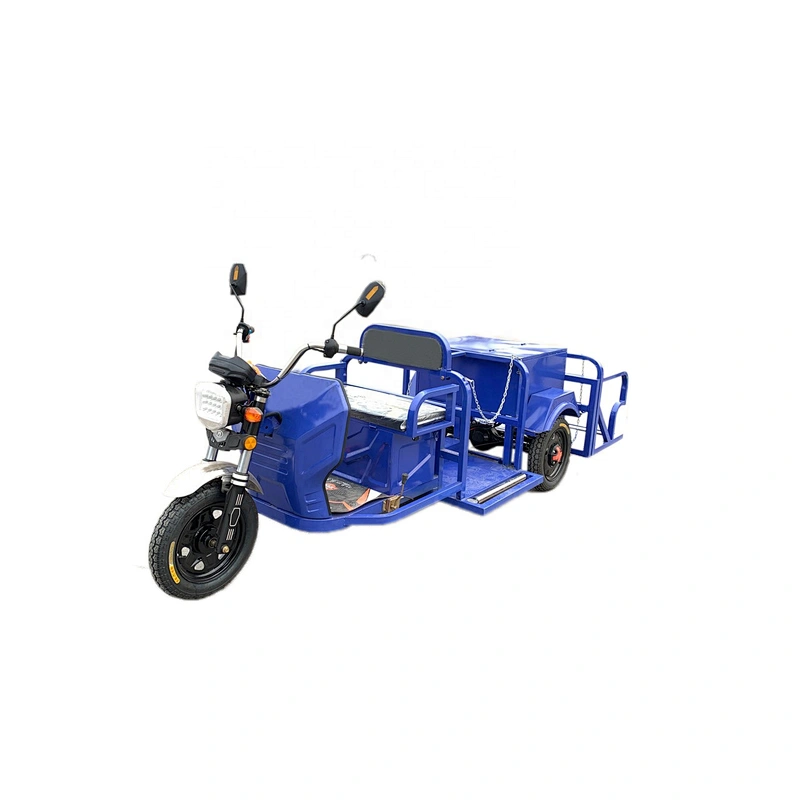 Direct sales electric three-wheel garbage truck sanitation tools three-wheel truck four garbage can transport vehicles