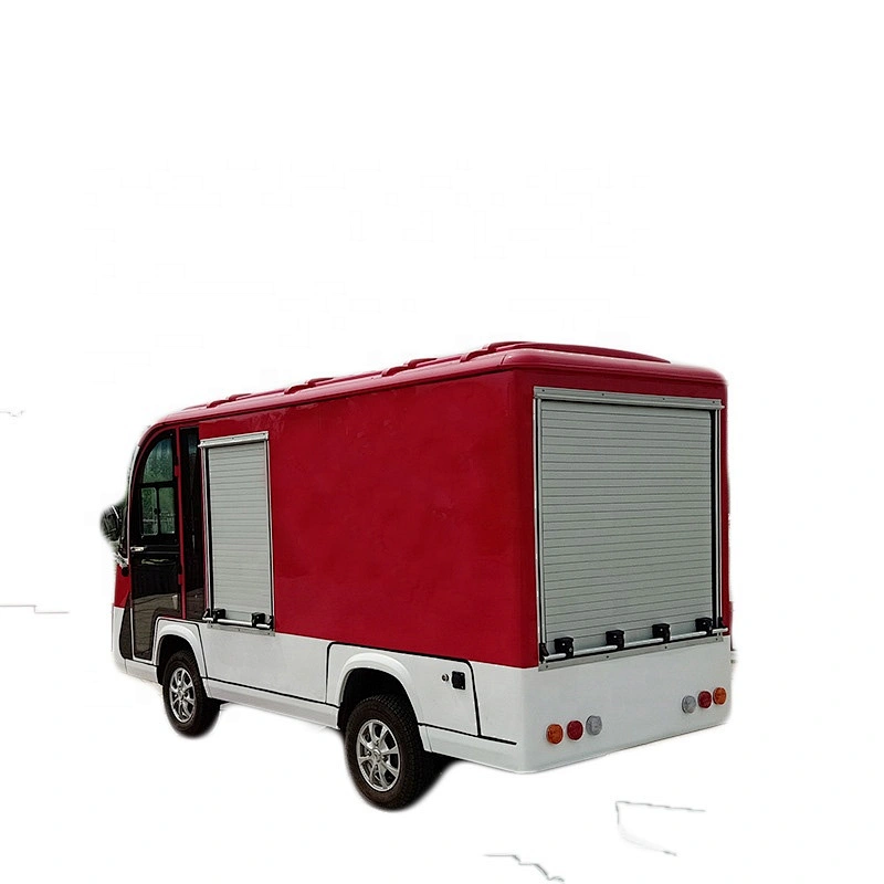 Electric fire truck Four-wheel new energy fire patrol vehicle Electric van Electric enclosed truck