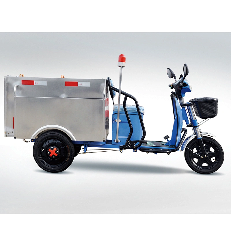 waste collection truck tricicle electric 3 wheeler garbage dump
