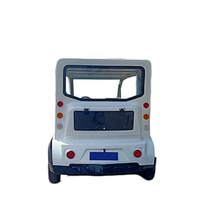 8 passengers open car without door Tourist area patrol car Customized logo optional color