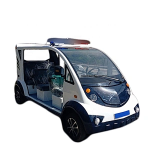 8 passengers open car without door Tourist area patrol car Customized logo optional color