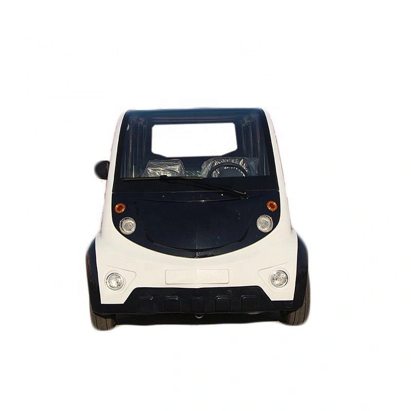 double row 8 seats scenic spot sightseeing car airport ferry car enclosed electric patrol car with doors