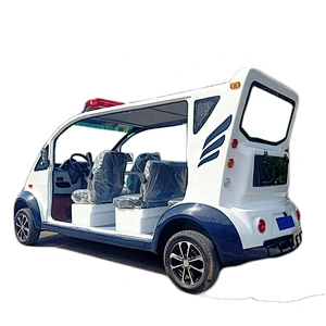 8 passengers open car without door Tourist area patrol car Customized logo optional color