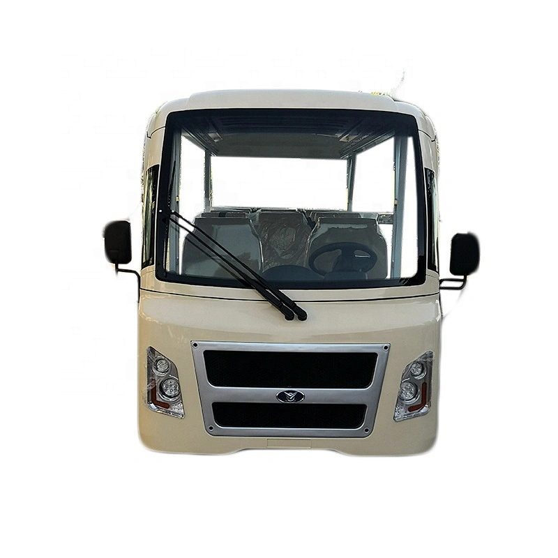 4 row 14 passengers Electric 4 wheel tour bus sightseeing car & bus