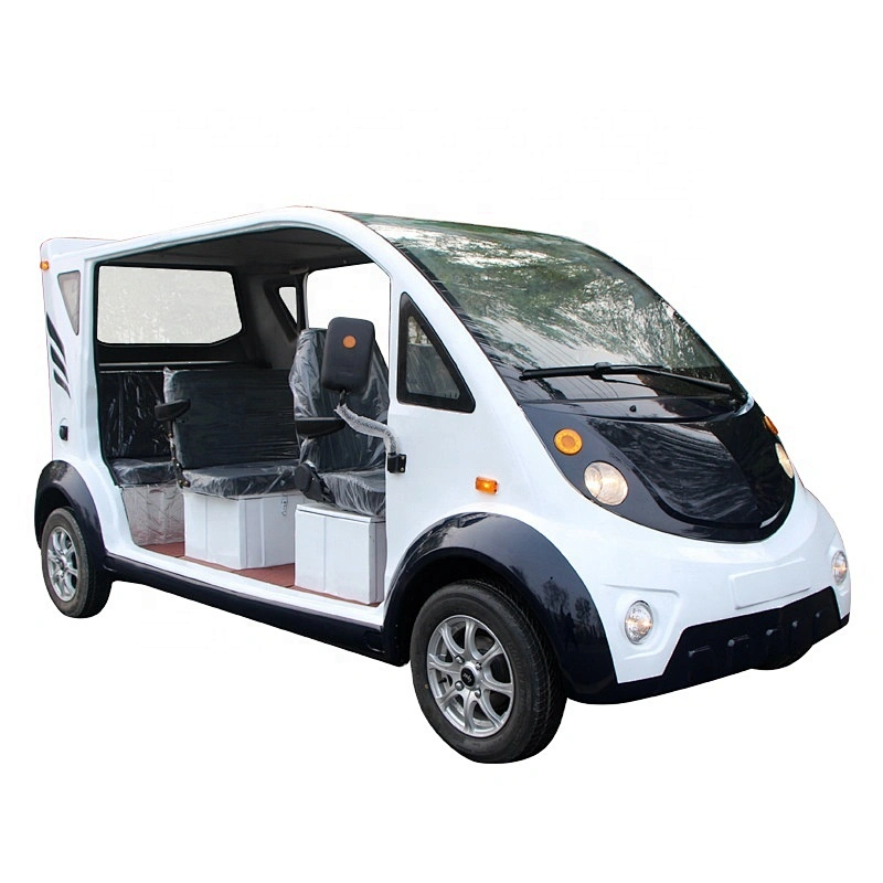 8 passengers open car without door Tourist area patrol car Customized logo optional color