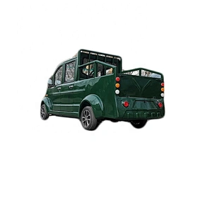 Electric patrol truck four wheel electric patrol car double cabin pickup truck