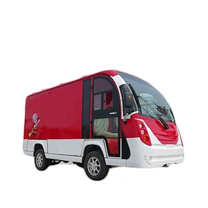 Electric fire truck Four-wheel new energy fire patrol vehicle Electric van Electric enclosed truck