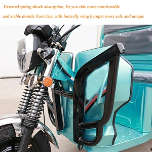 tricycle electric charge 2021 delivery truck eec 800W  cargo tricycle 3 Wheel Motorcycle ZS-160ZM