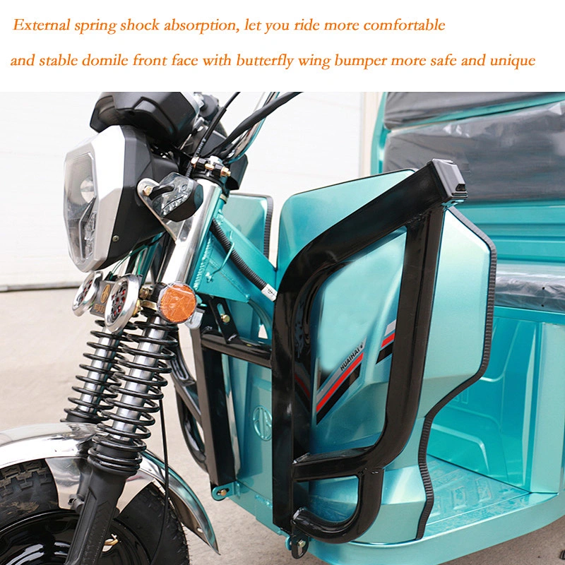 tricycle electric charge 2021 delivery truck eec 800W  cargo tricycle 3 Wheel Motorcycle ZS-160ZM