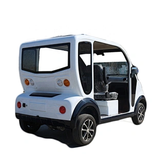 Electric patrol car double row four-wheel five-seat sightseeing car cabin cruiser
