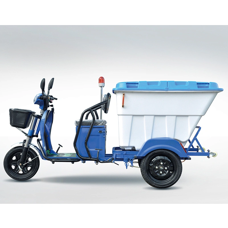 Electric Sanitation Vehicles for city clean rikshaw motor dump garbage truck