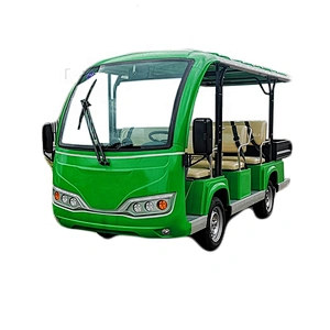 hotel airport factory transfer car 4 four wheel electric car  electric shuttle bus