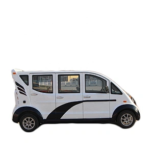 double row 8 seats scenic spot sightseeing car airport ferry car enclosed electric patrol car with doors