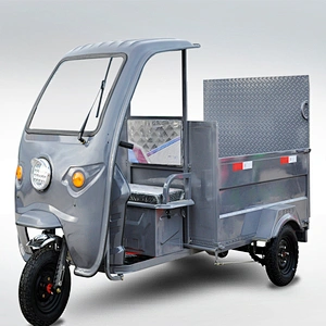 Chinese electric tricycle Sanitation Tricycle 3 Wheel Garbage Truck