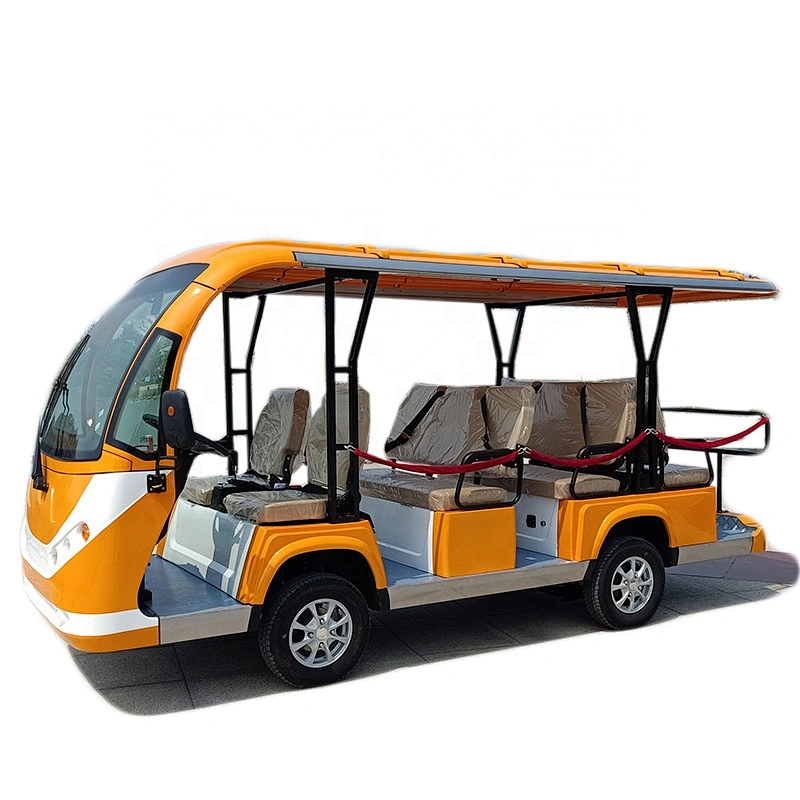 Manufacturers supply electric car factory airport use 11 passenger electric sightseeing car