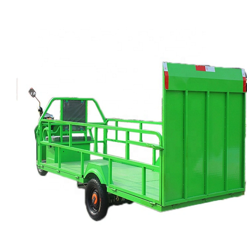Large capacity electric 3 wheel sanitation bike street garbage cleaning tricycle