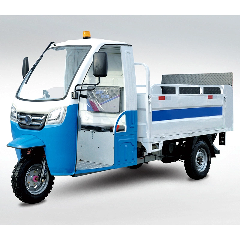 waste collection truck adult trycycle for cleaning city three wheel electric motorcycle