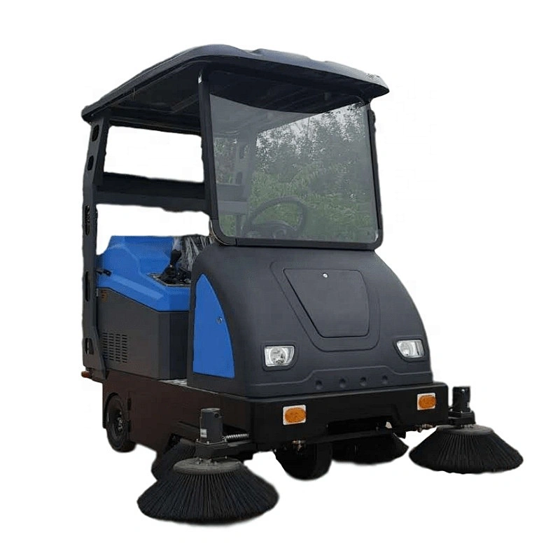 factory road sweeper Urban green sanitation vehicle floor sweeper