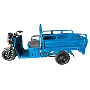 electric tricycle  tricycle three-Wheeled Motorcycle  pulling dry strip tipper engineering ZS-130LB