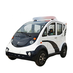 Best selling city patrol park patrol battery car Electric Patrol Car triplex row