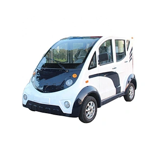 double row 8 seats scenic spot sightseeing car airport ferry car enclosed electric patrol car with doors