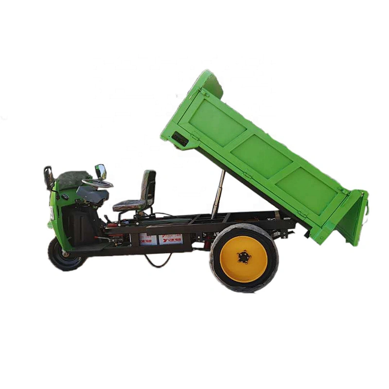 construction material transfer truck battery tricycle electric garbage dump truck