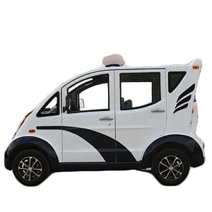 Electric patrol car 5 seats double row public security city management park four-wheel battery car