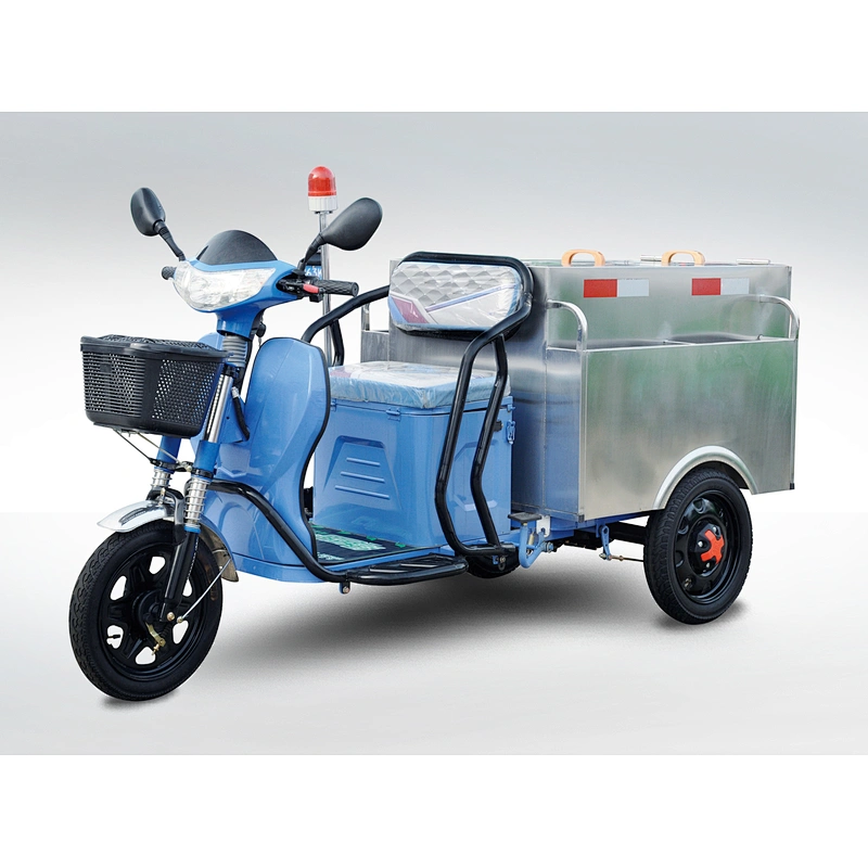 waste collection truck tricicle electric 3 wheeler garbage dump