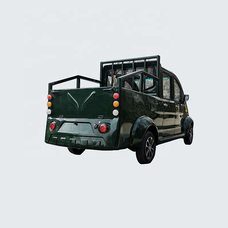 Electric patrol truck four wheel electric patrol car double cabin pickup truck