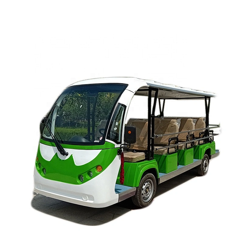 hotel campus use four-wheel electric car 14-seat scenic spot sightseeing electric quadricycle