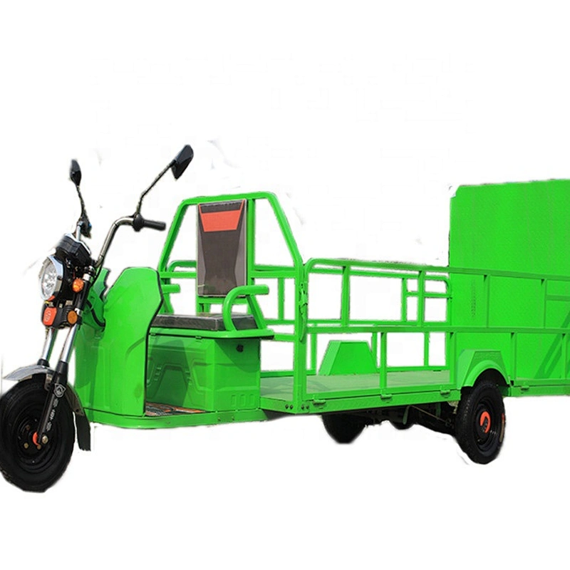 Large capacity electric 3 wheel sanitation bike street garbage cleaning tricycle