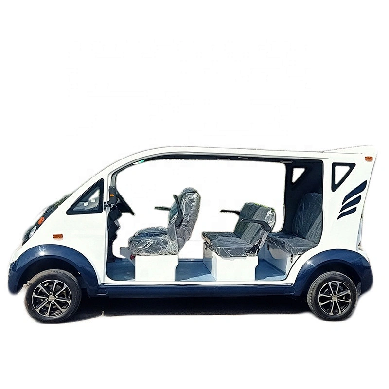 8 passengers open car without door Tourist area patrol car Customized logo optional color