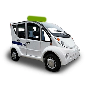 4 wheel electric trike patrol car sightseeing car & bus enclosed mobility scooter