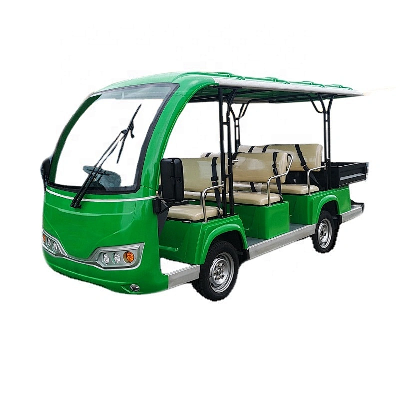 hotel airport factory transfer car 4 four wheel electric car  electric shuttle bus