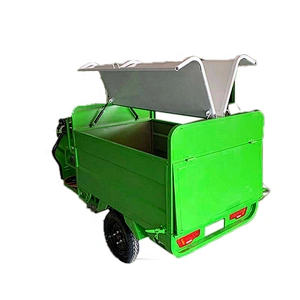 box-type sanitation vehicle small road garbage collector residential property cleaning tricycle electric garbage truck