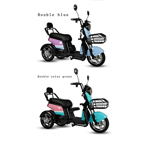 electric tricycle 500w differiential motor 3 wheel scooter tricycles electric electric pedal tricycle
