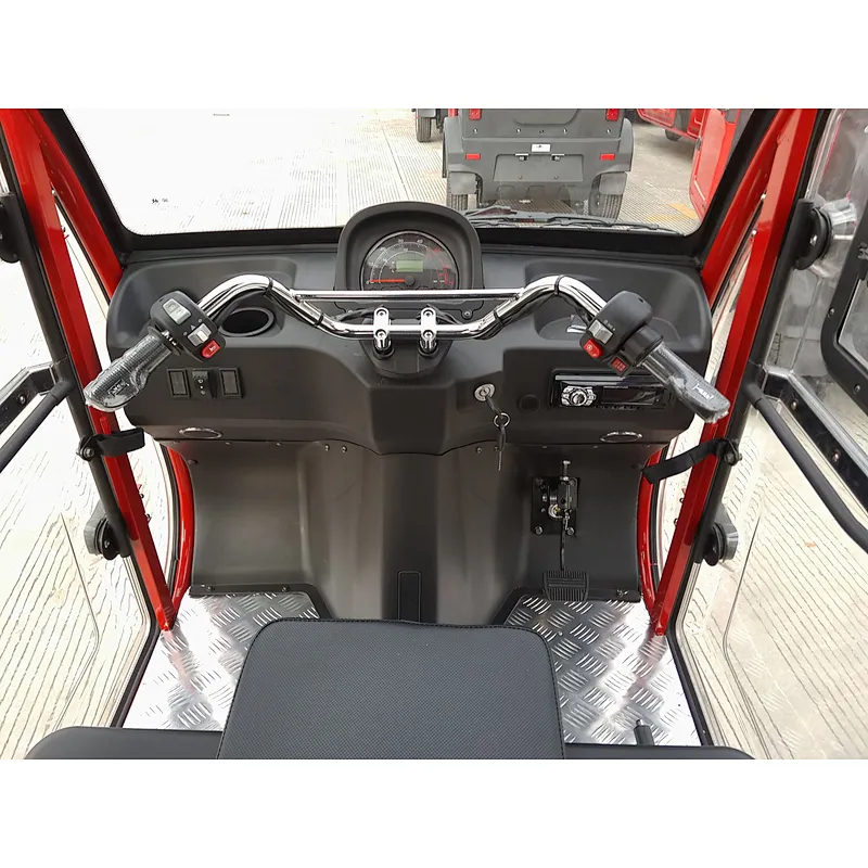china cargo tricycle three-Wheeled Motorcycle Rickshaw Fully Enclosed Cargo tricycle electric